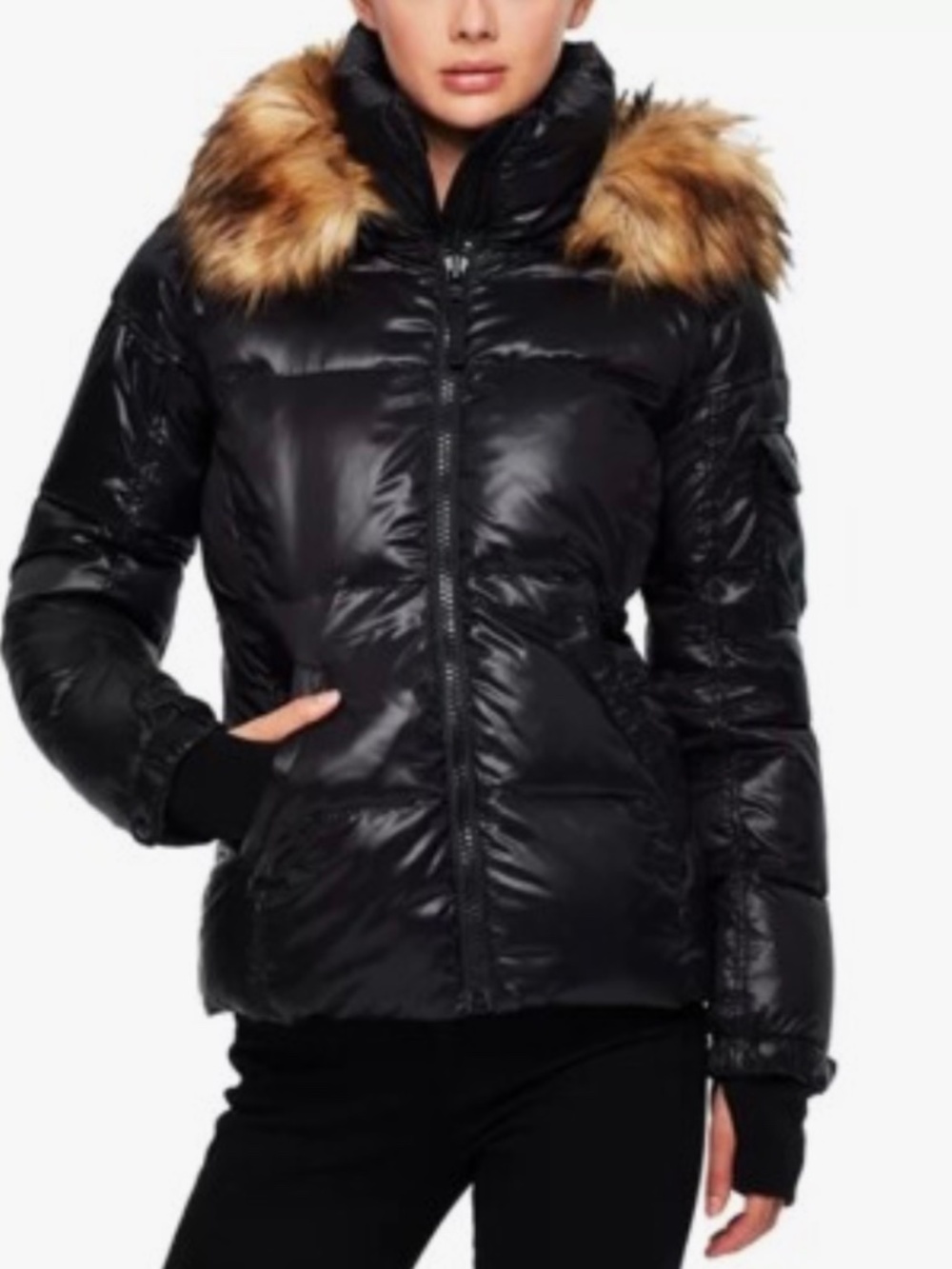 S13 Women’s Black Coat Size Small